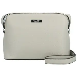 Dámská crossbody kabelka světle šedá - Delami Glamore