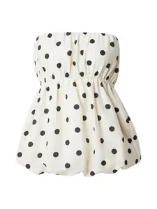 TOPSHOP Top 'LINA'  čierna / biela
