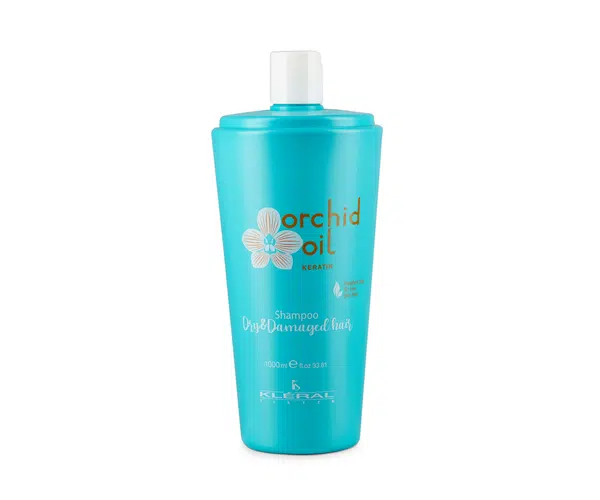 Šampon pro suché a lámavé vlasy Kléral System Orchid Oil Keratin Dry a Damaged Hair - 1000 ml (197) + dárek zdarma