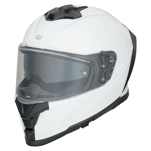 Moto přilba W-TEC Nexwor lesklá bílá S (55-56)