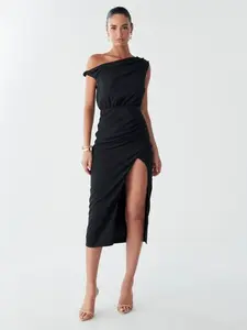 BWLDR Šaty 'ASH MIDI DRESS'  čierna