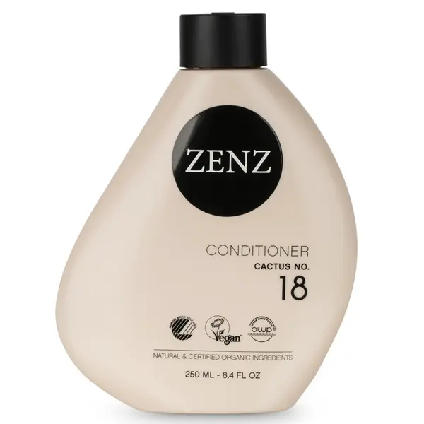 Hydratační a změkčující kondicionér pro kudrnaté a suché vlasy Zenz Cactus No. 18 - 250 ml + dárek zdarma