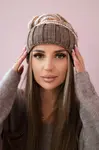 Women's cap Feba K330 mocca