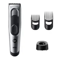 Zastřihovač vlasů Braun Hair Clipper Series 7 HC7390 - šedý + dárek zdarma