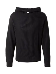 JACK & JONES Sveter  čierna