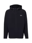 UNDER ARMOUR Športová bunda 'Tech Utility'  čierna / biela