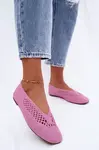 Růžové balerínky Boto Hibisca