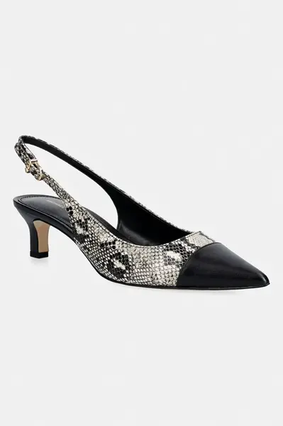 MICHAEL Michael Kors  Lodičky kožené Amara Toe Cap Sling Pump
