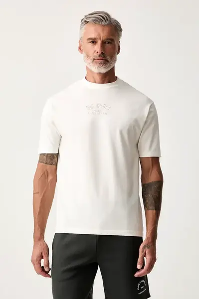 Karl Lagerfeld  tričko pánské bavlněné s elastanem