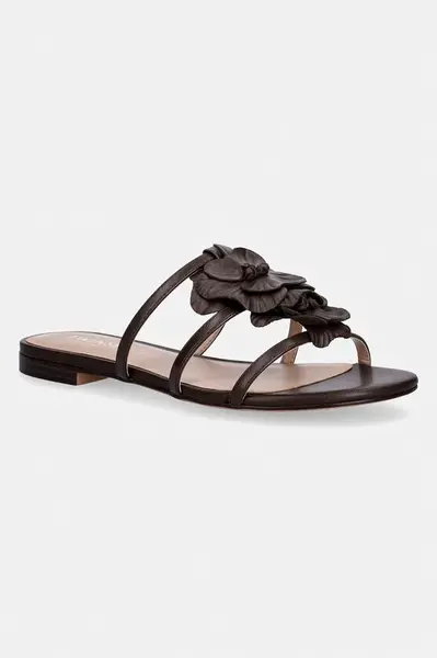 Twinset pantofle dámské kožené
