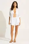 Seafolly šortky dámske bavlnené Crinkle Short