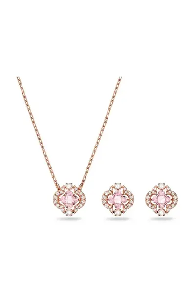 Náušnice a náhrdelník Swarovski SPARKLING