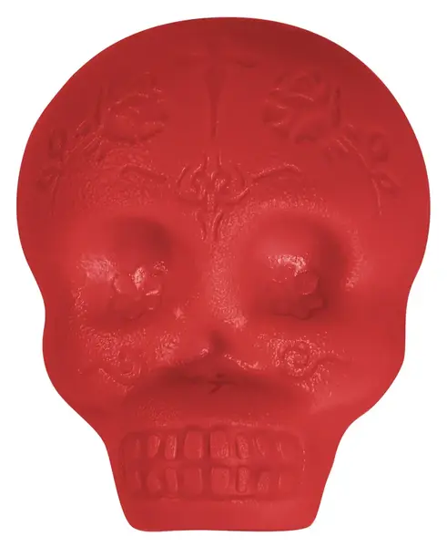 Latin Percussion Sugar Skull Shaker Red