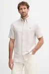 Tommy Hilfiger pánska košeľa s ľanom