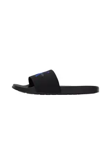 Calvin Klein Šľapky 'ESS'  modrá / tmavosivá / čierna