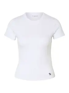 Abercrombie & Fitch Tričko  biela