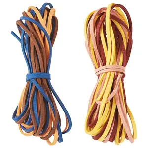 2 Bundles Faux Suede Cord Sets