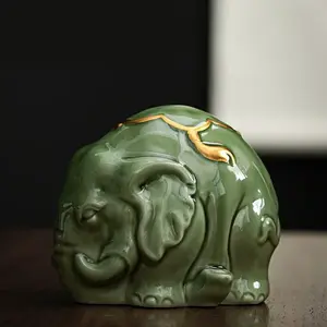 Elephant Ceramic Incense Burners Holder