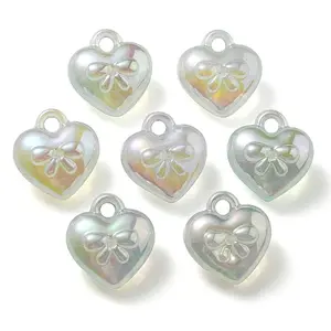 Luminous UV Plating Transparent Acrylic Pendants