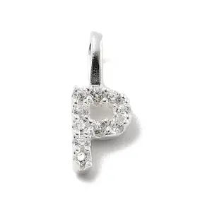 925 Sterling Silver with Cubic Zirconia Charms