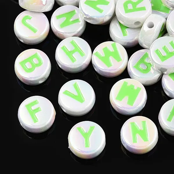 UV Plating Enamel Acrylic Beads