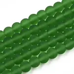 Transparent Glass Beads Strands