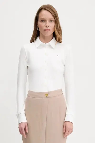 Tommy Hilfiger košile dámská bavlněná s elastanem