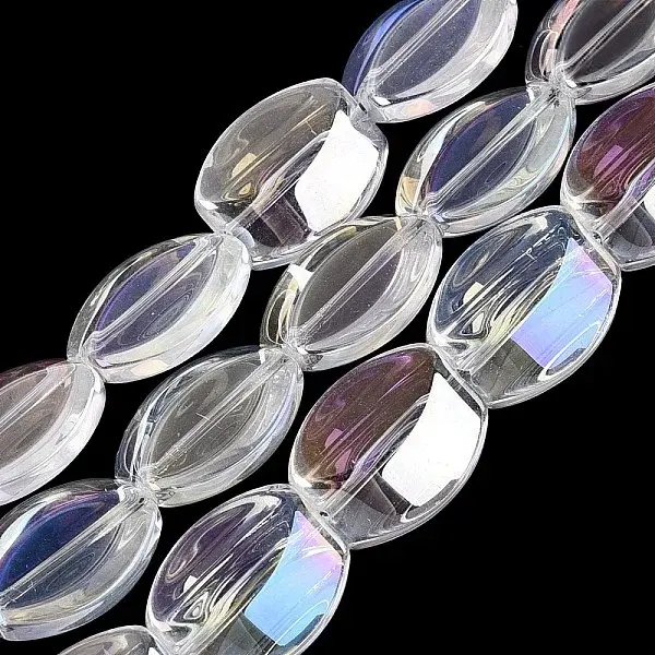 Electroplate Glass Beads Strands