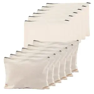 Cloth Blank DIY Craft Bag Canvas Pen Bag