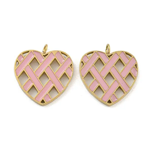 316 Surgical Stainless Steel Enamel Pendants