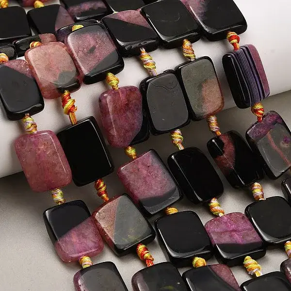 Natural Agate Beads Strands