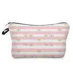 Polyester with Sponge Cosmetic Bag