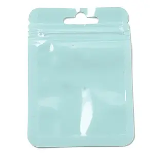 Rectangle Plastic Yin-Yang Resealable Packaging Bags