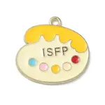MBTI Theme Alloy Enamel Pendants