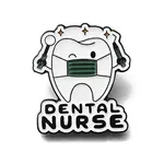 Tooth Theme Enamel Pins