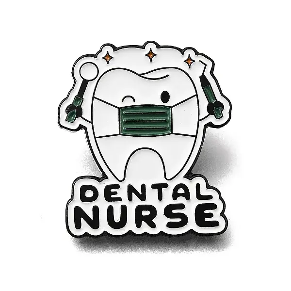 Tooth Theme Enamel Pins