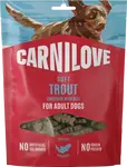 Pamlsek CARNILOVE Soft pro dospělé psy pstruh s koprem 200 g