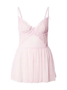 Hunkemöller Negližé 'Cordelie'  ružová