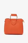 Flora&amp;Co malá eco kožená kabelka oranžová