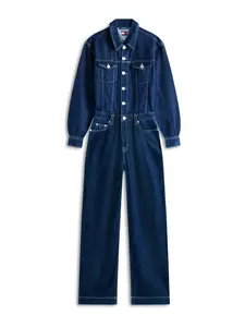 Tommy Jeans Overal  modrá denim