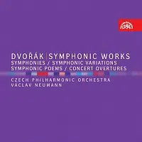 Různí interpreti – Dvořák: Kompletní symfonie, Symfonické básně, Symfonické variace, Koncertní předehry CD