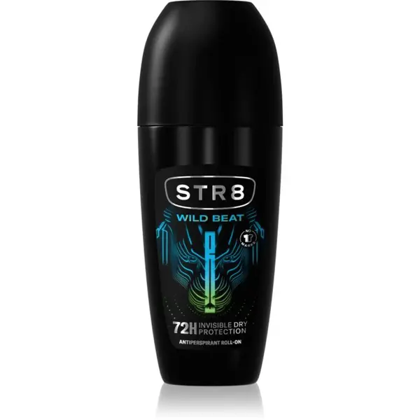 STR8 Wild Beat Antiperspirant antiperspirant roll-on pre mužov 50 ml