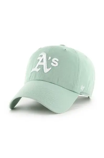 Bavlněná baseballová čepice 47brand MLB Oakland Athletics