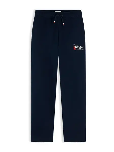 TOMMY HILFIGER Nohavice  námornícka modrá / červená / biela