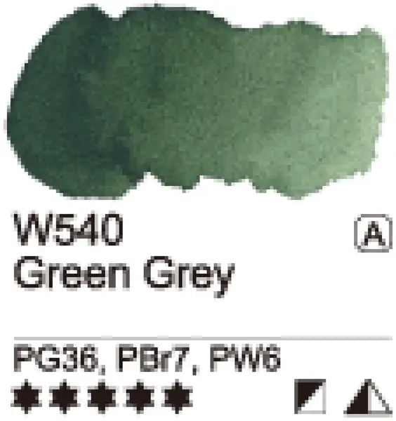 Akvarelová barva Mijello 15ml – 540 Green Grey