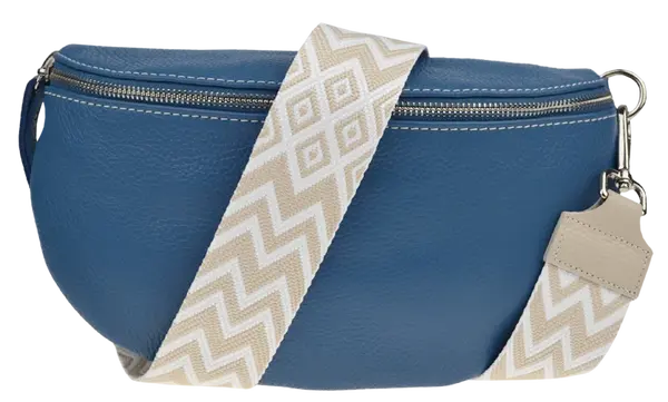 NovaKabelka.cz Reni Grande Blu s přídavným popruhem IX