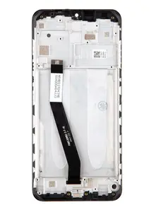 LCD display + dotyková deska + přední kryt pro Xiaomi Redmi 9, black (Service Pack)