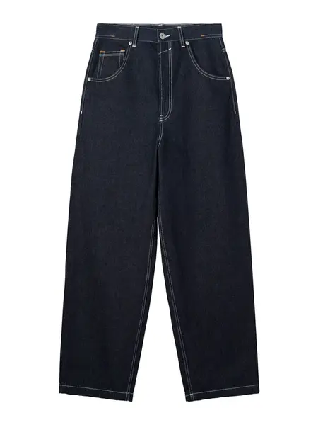 Bershka Džínsy  tmavomodrá