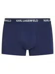 Karl Lagerfeld Boxerky  tmavomodrá / biela