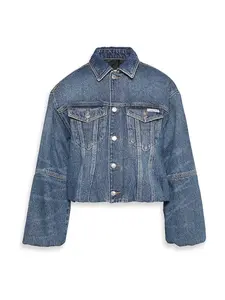 Calvin Klein Jeans Prechodná bunda  modrá denim